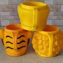 Vintage 90s Plastic 3D Character Mugs Bundle  Tweety Bird, Lion and Tiger Image 5