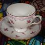 Queen Anne Pink Rose Bone China Tea Set 20 Pieces Image 2