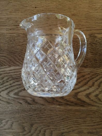 Crystal Jug 10cm h