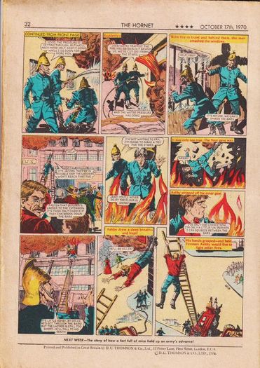 Hornet #371 Oct 17th 1970 Dc Thomson Comic