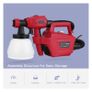 800W Electric Spray Gun 1300ML Large Capacity High Power Paint Sprayer 3 Nozzle Sizes Adjustable Image 6