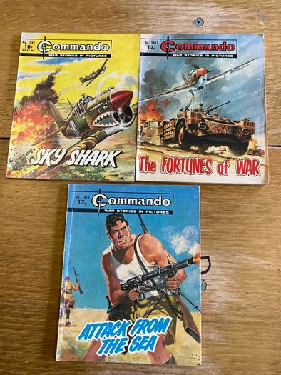 Collectable Commando comics