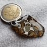 Meteorite Pallasite in epoxy resin Image 6