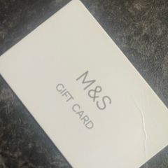 Marks & Spencer's gift card