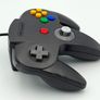 Nintendo N64 Black Controller Image 4