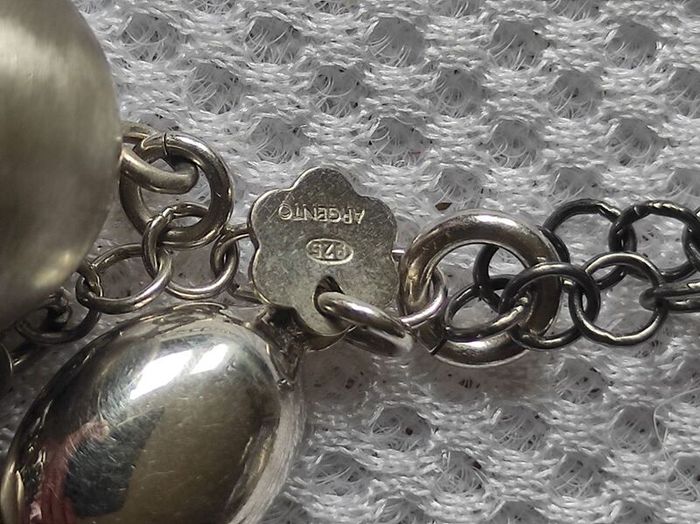 Sterling silver Italy necklace