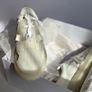 Authentic Dior-ID Low Top Sneakers White Leather with Transparent Rubber Toe Cap Image 6