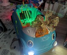 fisher price laugh & learn crawl around car modified
