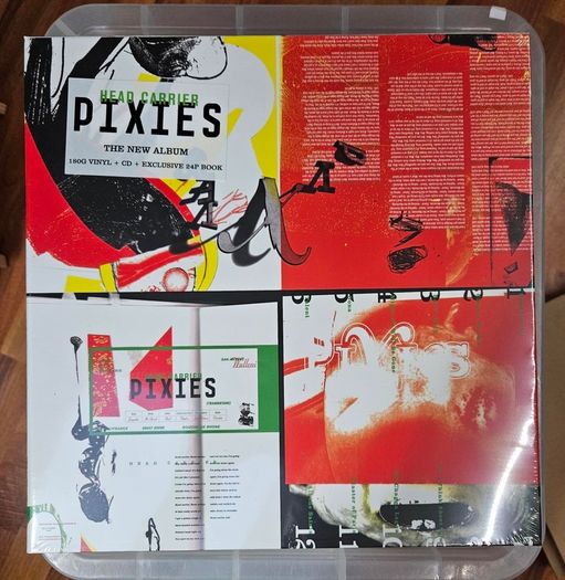 Pixies "Head Carrier" Vinyl Album And CD Box Set