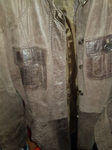 Leather jacket Zara L