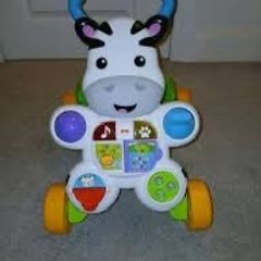 zebra walker fisher price