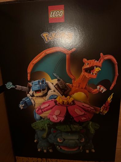 LEGO Pokemon 72153 Venusaur, Charizard, Blastoise Sealed