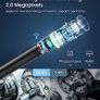 Endoscope Inspection Camera with Light - Hopefox Borescope Snake Camera, 1920P HD 3 in 1 Endoscope with 6 Lights, IP67 Waterproof 9.8FT Semi-Rigid Cord for Pipe Inspection, Cool Gadgets for Men Image 6