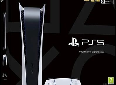 Digital Ps5 W/ controller + Box AAA Condition.