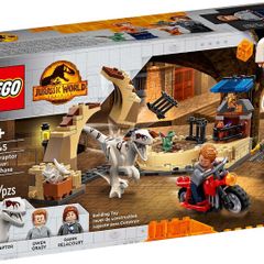 Lego Jurrasic World 76945: Atrociraptor Bike Chase (2022) 100% Complete W/BOX