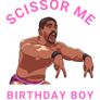 AEW The Acclaimed Anthony Bowens Scissor Me Birthday A5 Card Image 3