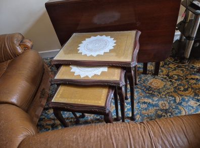 Antique  nest of tables