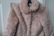 Girls fake fur coat