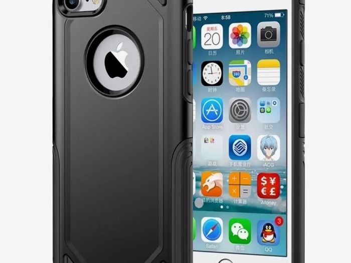 Hybrid Armour Case for iPhone 12 11 Pro XR XS MAX 6 7 8 SE Shockproof Back Cover