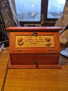 Vintage Sowing/Trinket/Writing/Friendhip Box