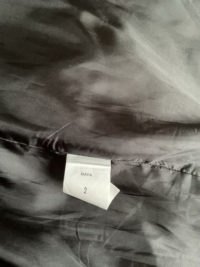 coat grey Naya lightweight coat with hood size 2 12/14
