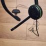 xbox 360 Accessory, headphone with mic and adapter to connect to joystick. Image 3
