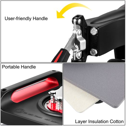 Professional 5-in-1 Heat Press Transfer Machine