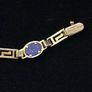 14ct Gold Lapis Lazuli Bracelet Image 6