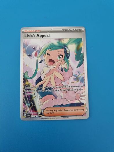 Lisia's Appeal Ultra Rare Full Art Pokemon Card