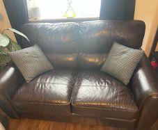 sofa Italian leather