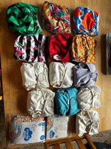 14 reusable nappies