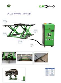 3500kg Mid rise Scissors Lift
