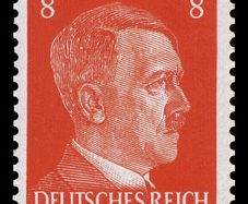 1941 German WW2 8 Pfennig Stamp