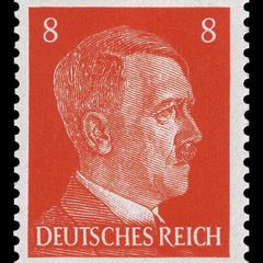 1941 German WW2 8 Pfennig Stamp
