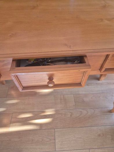 Wood Console Table