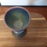 Wonderful Single Studio Art Pottery Goblet by Martin Branch Lyre Pottery, Cloncorban, Rossmore, Clonakilty, West Cork in a Fabulous Colourful Variegated Glaze. # One Image 3