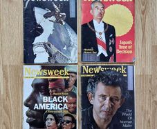Vintage Newsweek Magazines 1965 to 1971 4 Issues