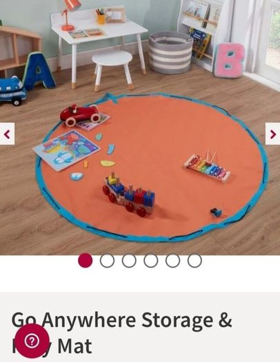 Brand New Play Away & Pack Away - Go Anywhere Storage & Play Mat - RRP - 14.99