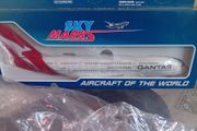 Diecast airplane model sky marks .. Qantas