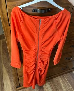 Karen Millen Orange Dress