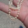 9k Gold Freshwater Graduating Pearl Necklace Image 7