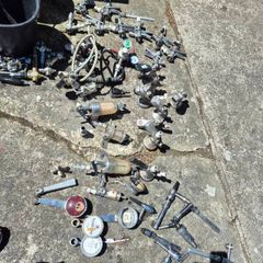 Beer taps and keg couplers