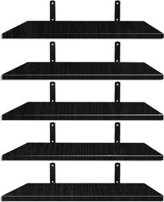 NEW SALE | Shelves Wood Wall Mounted Shelf, Rustic Shelves Set of 5