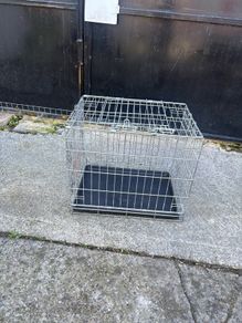 fold up dog cage