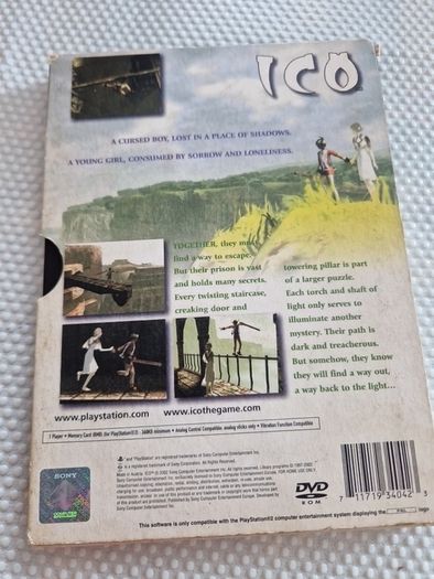 Ico Carboard edition PlayStation2 Ps2 Games Original
