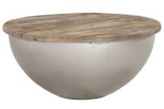 Bowl Shaped Coffee Table 60 cm Solid Mango Wood