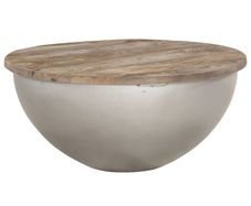 Bowl Shaped Coffee Table 60 cm Solid Mango Wood
