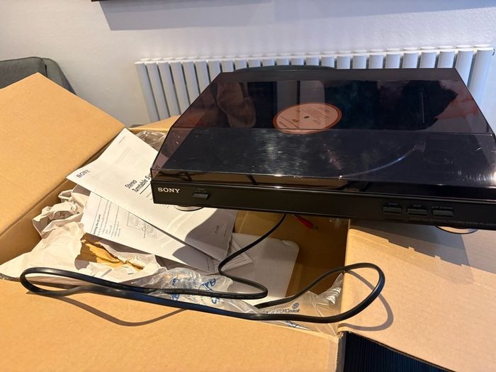 Sony Record Player PS-LX250H (for parts or converter use)