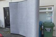 10ft Fabric Trade Show Display Stand, Seamless, for Art &amp; Photography