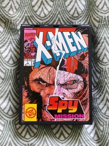 X-Men Pocket Comics Spy Mission Playset Toy Biz Toybiz 1994 Wolverine vs Omega Red Marvel